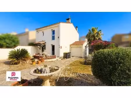 trèbes - maison 3 chambres avec garage  piscine et jardin - 84 m2