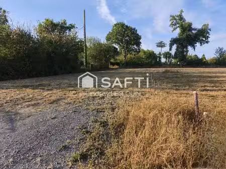 terrain à bâtir 384m2 à saint‑clair‑sur‑l’elle