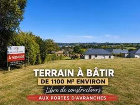 vente terrain à avranches (50300) : à vendre / 1100m² avranches