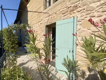 charmante maison de village en pierres avec terrasse.