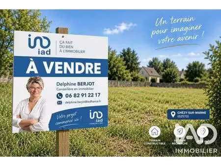terrain à bâtir à chézy-sur-marne (02570)