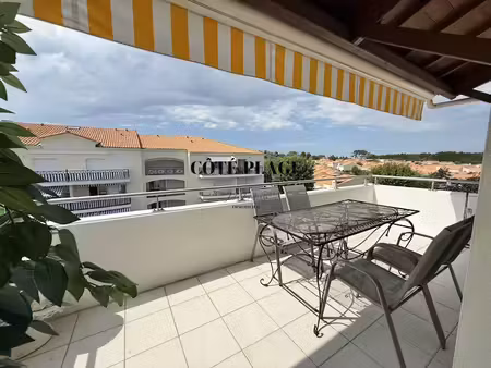 vente appartement 3 pièces 55 m² à vaux-sur-mer (17640)  345 000 €