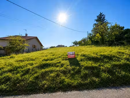achat terrain 1 346m² gillonnay 38260