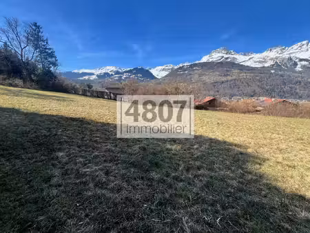 achat terrain 961m² sallanches 74700