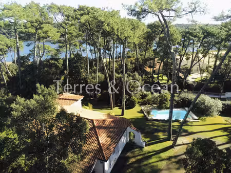 propriete avec vue sur le lac d'hossegor
