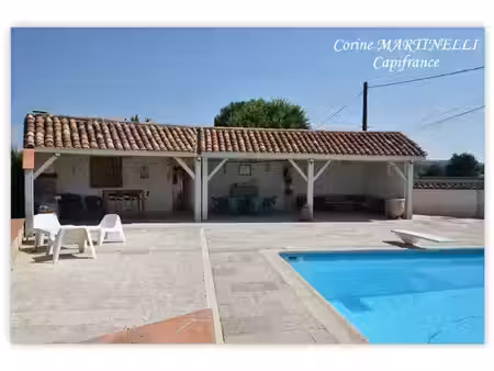 maison 194 m² avec piscine  4 chambres à 9 mn de lafox
