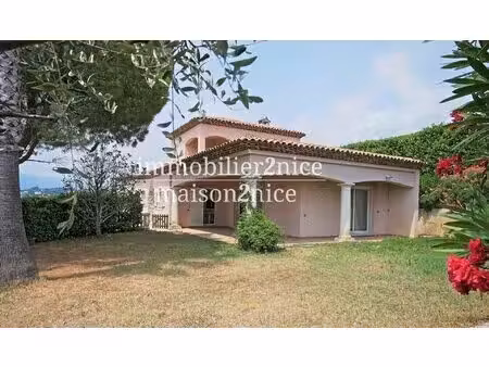 nice - st pierre de féric superbe maison terrain plat
