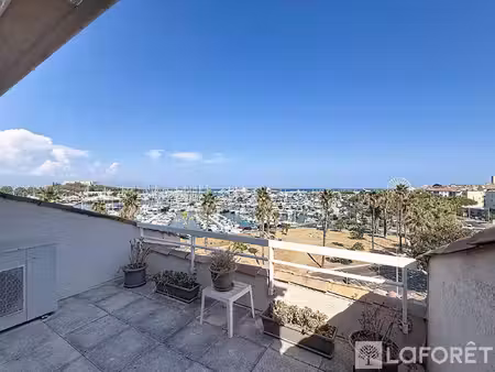 appartement antibes 4 pièce(s) 137 m2 sur la port vauban.