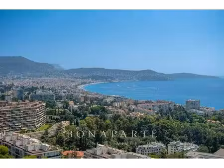 nice – fabron | duplex en dernier étage – vue mer panoramique