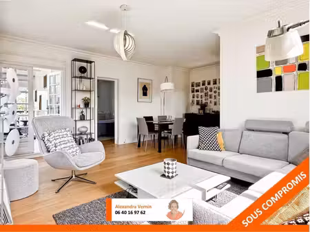 appartement familial saint-germain-en-laye rue de tourville dernier étage refait à neuf