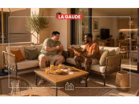 vente appartement neuf 3 pièces 63m2 la gaude - 375000 € - surface privée