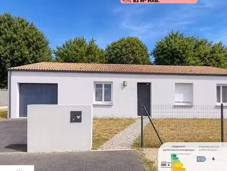 achat maison 4 pièces 83m² la chaize le vicomte 85310