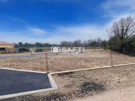 vente terrain 350 m² gignac (34150)
