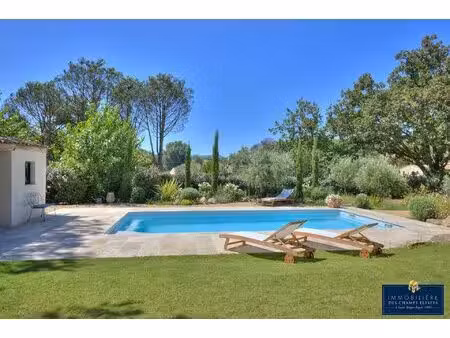 grimaud - villa contemporaine de plain-pied - 3 chambres - garage -
