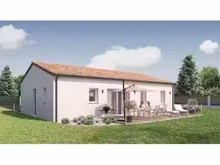 vente maison neuve 5 pièces 83 m² à nouaillé-maupertuis (86340)  174 197 €