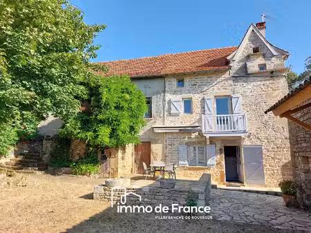 vente maison 7 pièces 90 m² martiel (12200)
