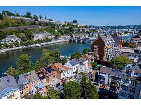 jambes - villa mosane en bord de meuse avec projet de 3 appa