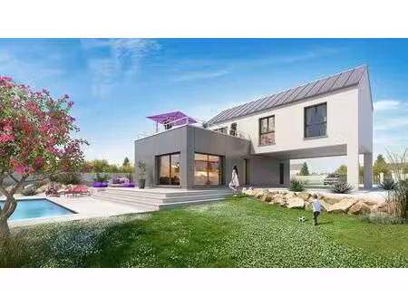 terrain avec maison neuve à vendre