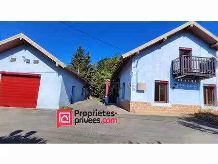 70290 plancher bas : maison 4 pièces 122 m2 avec dépendances et garages