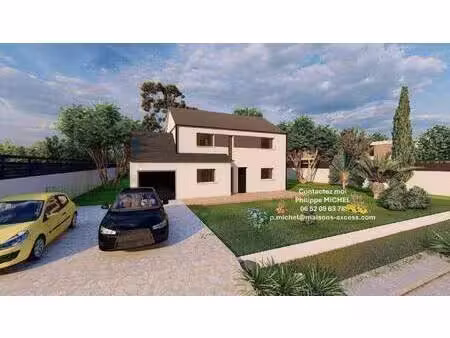 terrain avec maison neuve à vendre