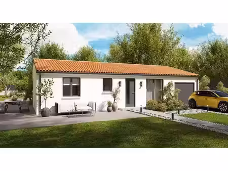 terrain avec maison neuve à vendre