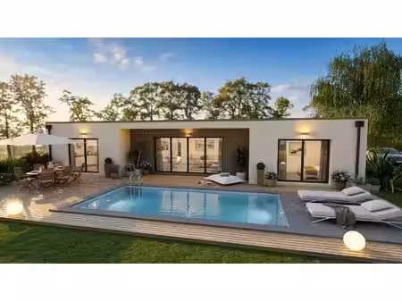 terrain avec maison neuf à vendre