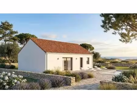 terrain avec maison neuve à vendre