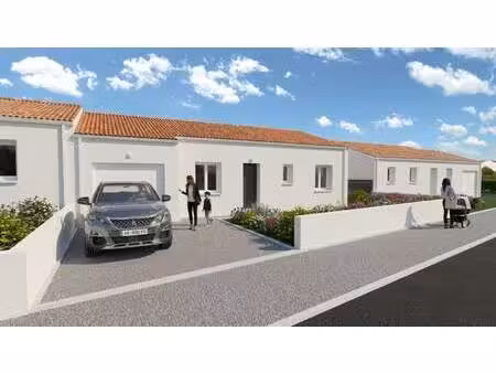 terrain avec maison neuve à vendre