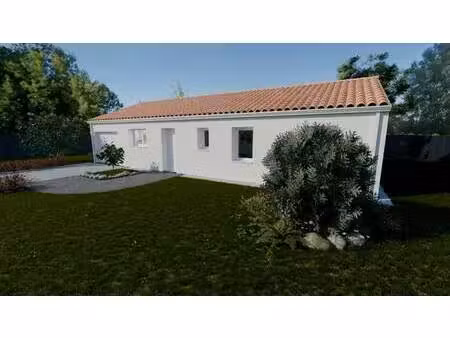 terrain avec maison neuve à vendre