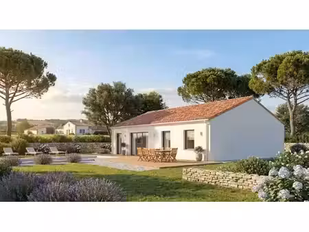 terrain avec maison neuve à vendre