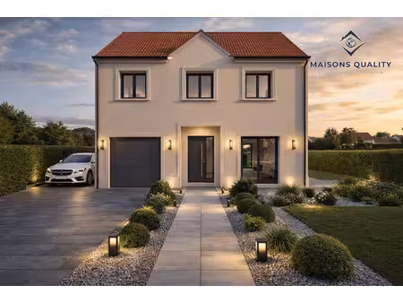 terrain avec maison neuve à vendre