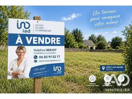 terrain constructible à vendre