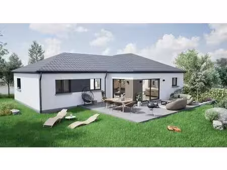 terrain avec maison neuve à vendre