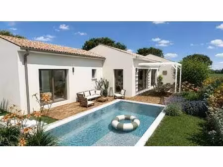 terrain avec maison neuve à vendre