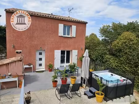 maison à vendre à velaux (13880) — 110 m² avec 4 chambres  grand jardin de plus de 700 m² 