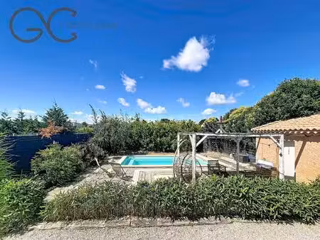 a puisserguier  villa de plain-pied de 2013 sur 1 500 m²