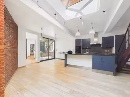 jette: superbe maison d'architecte 5 chambres et bureau