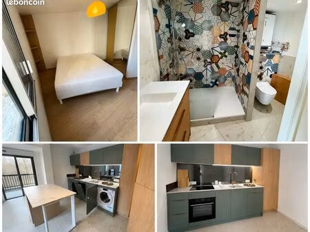 location charmant appartement meuble 2 pieces 44m2