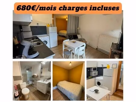 location studio - décembre à fin mai