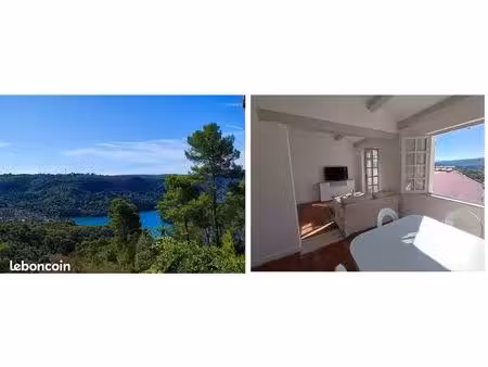 location d'un appartement à l'année à esparron de verdon
