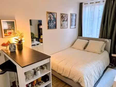 studio meublé 21m2 – marais (paris 3e)  rue des gravilliers – dispo immédiate