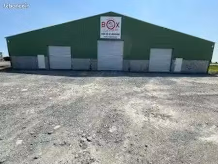box de stockage garde meuble entrepôt logistique