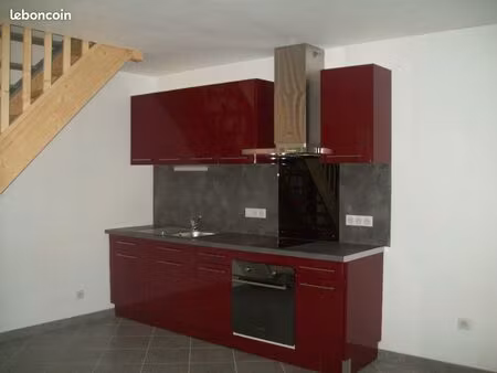 petite maison 2 pieces avec garage et terrain