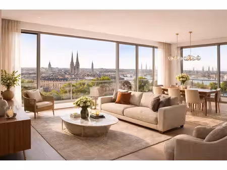 vente appartement 3 pièces 77 m² à bordeaux (33000)  393 000 €