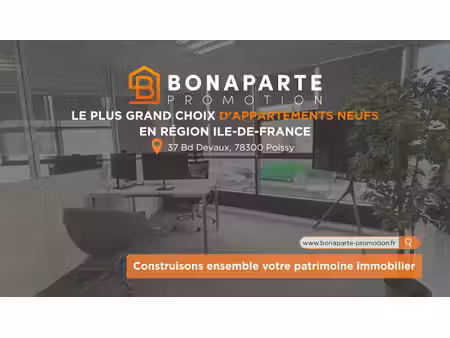 vente appartement 4 pièces 90 m² à poissy (78300)  432 600 €
