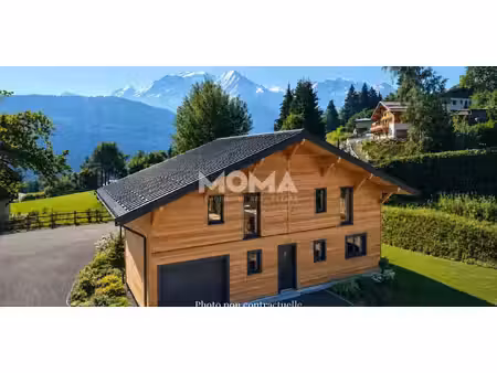 chalet avec vue panoramique et terrasse saint-gervais-les-bains (74)
