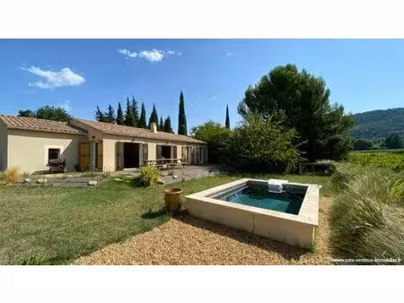 superbe villa contemporaine de plain-pied de 110 m² à sablet