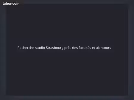 recherche studio strasbourg