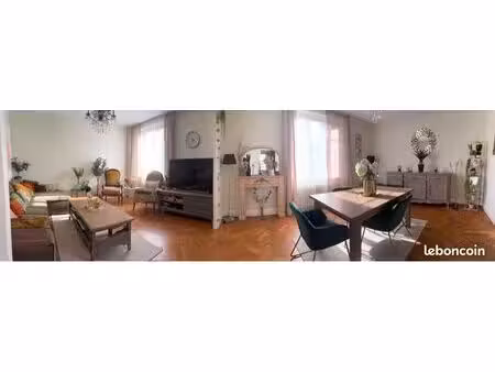 grand t4 meublé de 97 m² – charme de l’ancien – proche gare