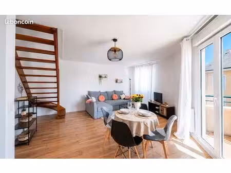 appartement t2 de 46m2 en duplex meublé à louer